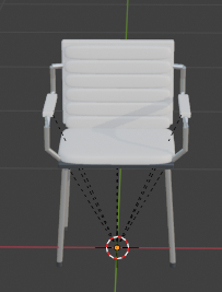 Wartezimmer Stuhl für die Sims 4
