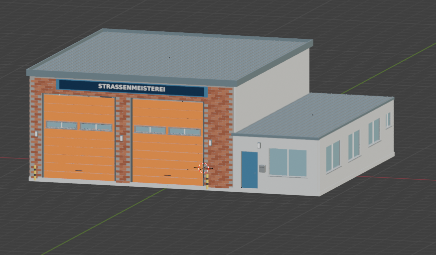 WIP - Straßenmeisterei Gebäude