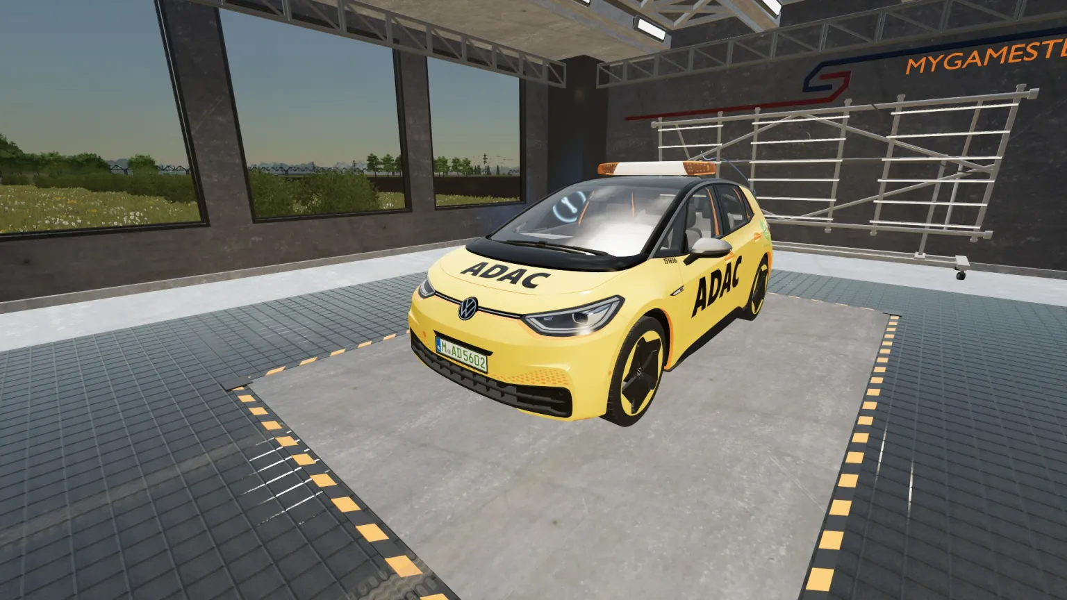 Der VW ID3 des ADAC
